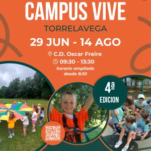 Inscripción Campus Torrelavega verano 2026